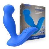 Синий вибромассажер простаты 3,5’’ P-spot Massager - 12,5 см. - Erokay - в Миассе купить с доставкой