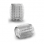 Прозрачная насадка с шипами STAY HARD COCK SLEEVE 01 CLEAR - Blush Novelties - в Миассе купить с доставкой