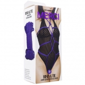 Фиолетовая верёвка для связывания и фиксации Bind Tie - 15,24 м. - Doc Johnson - купить с доставкой в Миассе