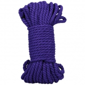 Фиолетовая верёвка для связывания и фиксации Bind Tie - 15,24 м. - Doc Johnson - купить с доставкой в Миассе