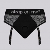 Трусики для фиксации насадок Strap-on-me Harness Lingerie Diva XS - Strap-on-me - купить с доставкой в Миассе