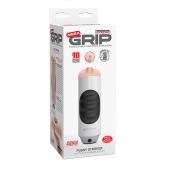 Мастурбатор-вагина Extreme Toyz Mega Grip Vibrating Stroker Mouth - Pipedream - в Миассе купить с доставкой