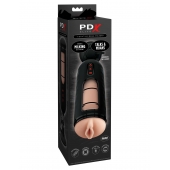 Мастурбатор-вагина с вибрацией Vibrating Mega Milker - Pipedream - в Миассе купить с доставкой