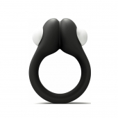 Черное эрекционное кольцо Zippy Vibrating Ring With Bullet - Adrien Lastic - в Миассе купить с доставкой
