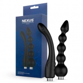 Набор из 2 насадок для анального душа Shower Douche Duo Kit - Nexus Range - купить с доставкой в Миассе