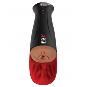 Мастурбатор-вагина в колбе с вибрацией Fuck-O-Matic Pro XL - Pipedream - в Миассе купить с доставкой
