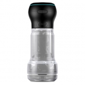 Набор PowerBlow   Feel Pocket Stroker Crystal: мастурбатор и интерактивная насадка - Kiiroo - в Миассе купить с доставкой