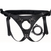 Пояс Hard Brutal для больших насадок - LOVETOY (А-Полимер) - купить с доставкой в Миассе