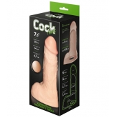 Телесный фаллоудлинитель с мошонкой Cock Next - 19 см. - LOVETOY (А-Полимер) - в Миассе купить с доставкой