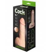 Телесный фаллоудлинитель с мошонкой Cock Next - 17 см. - LOVETOY (А-Полимер) - в Миассе купить с доставкой