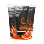 Набор из 3 съедобных лубрикантов JUJU со вкусом грейпфрута - JuJu - купить с доставкой в Миассе