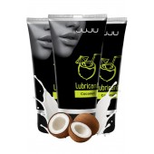 Набор из 3 съедобных лубрикантов JUJU со вкусом кокоса - JuJu - купить с доставкой в Миассе