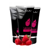 Набор из 3 съедобных лубрикантов JUJU со вкусом малины - JuJu - купить с доставкой в Миассе