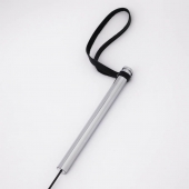 Черный стек с металлической ручкой - Crazy Handmade - купить с доставкой в Миассе