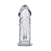 Прозрачная насадка на пенис Uco - 13 см. - A-toys - в Миассе купить с доставкой