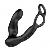 Черный двухмоторный массажер простаты Nexus Simul8 Wave Edition - Nexus Range - в Миассе купить с доставкой