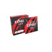 Презервативы с ароматом колы Expert Cola - 3 шт. - Expert - купить с доставкой в Миассе