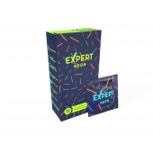 Светящиеся в темноте презервативы Expert Neon - 15 шт. - Expert - купить с доставкой в Миассе