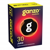 Ароматизированные презервативы Ganzo Juice - 30 шт. - Ganzo - купить с доставкой в Миассе