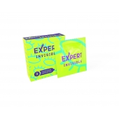 Ультратонкие презервативы Expert Invisible - 3 шт. - Expert - купить с доставкой в Миассе