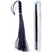 Черная силиконовая плеть - 37 см. - Boys of Toys - купить с доставкой в Миассе