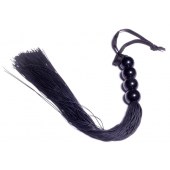 Черная силиконовая плеть - 37 см. - Boys of Toys - купить с доставкой в Миассе