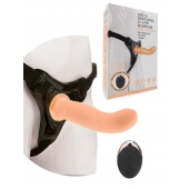 Женский вибрострапон со съемной насадкой и пультом ДУ - Erokay - купить с доставкой в Миассе