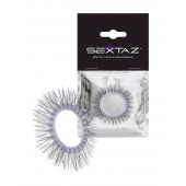 Круглое эрекционное кольцо с «ресничками» - Sextaz - в Миассе купить с доставкой