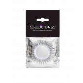 Круглое эрекционное кольцо с длинными «ресничками» - Sextaz - в Миассе купить с доставкой