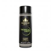 Массажное масло c ароматом тропических фруктов Massage Oil - 100 мл. - HOT - купить с доставкой в Миассе
