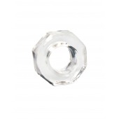 Прозрачное эрекционное кольцо в форме гайки - Sex Expert - в Миассе купить с доставкой