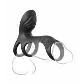 Черная насадка на пенис Ultimate Couples Cage Pro - Pipedream - в Миассе купить с доставкой