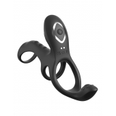 Черная насадка на пенис Ultimate Couples Cage Max - Pipedream - в Миассе купить с доставкой