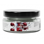 Массажная свеча «Спелая вишня» - 50 мл. - SGAN - купить с доставкой в Миассе