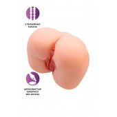 Реалистичный мастурбатор-попка с 2 любовными входами - No Name - в Миассе купить с доставкой