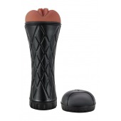 Коричневый мастурбатор-вагина Marly - Dream Toys - в Миассе купить с доставкой