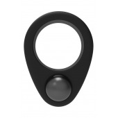 Черное эрекционное кольцо Cockring Single Weight - Dream Toys - в Миассе купить с доставкой