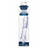 Прозрачная насадка-удлинитель Length Enhancer с подхватом - 22,3 см. - NMC - в Миассе купить с доставкой