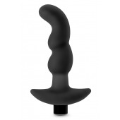 Черный вибромассажер простаты Prostate Massager 03 - 15,2 см. - Blush Novelties - в Миассе купить с доставкой