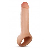 Телесная насадка-удлинитель Thrive 8.75 Inch Realistic Penis Extender Sleeve - 22,2 см. - Blush Novelties - в Миассе купить с доставкой