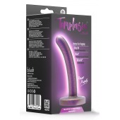 Фиолетовая насадка с гладкой поверхностью Surrender 4.75 Inch Beginner Pegging Dildo - 12 см. - Blush Novelties - купить с доставкой в Миассе