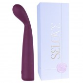 Фиолетовый изогнутый вибратор Selove TouchBend SE100 - 17,5 см. - Selove