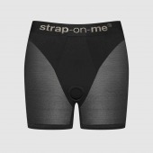 Трусики-шорты для фиксации насадок Strap-on-me Harness Lingerie Halo - size S - Strap-on-me - купить с доставкой в Миассе