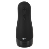 Черный вибромастурбатор с подогревом Masturbator with 3 Functions - Orion - в Миассе купить с доставкой