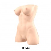 Телесный мастурбатор-торс Jessica B - Naked Factory - в Миассе купить с доставкой