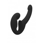 Черный безремневой страпон Share Lite - Fun Factory - купить с доставкой в Миассе