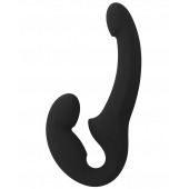 Черный безремневой страпон Share Lite - Fun Factory - купить с доставкой в Миассе