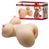 Телесный мастурбатор-торс Fiona - Baile - в Миассе купить с доставкой