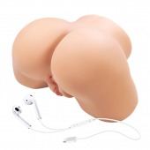 Телесный мастурбатор Olivia с 2 любовными отверстиями - Baile - в Миассе купить с доставкой