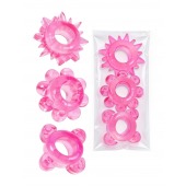 Комплект из 3 розовых эрекционных колец - Erowoman-Eroman - в Миассе купить с доставкой